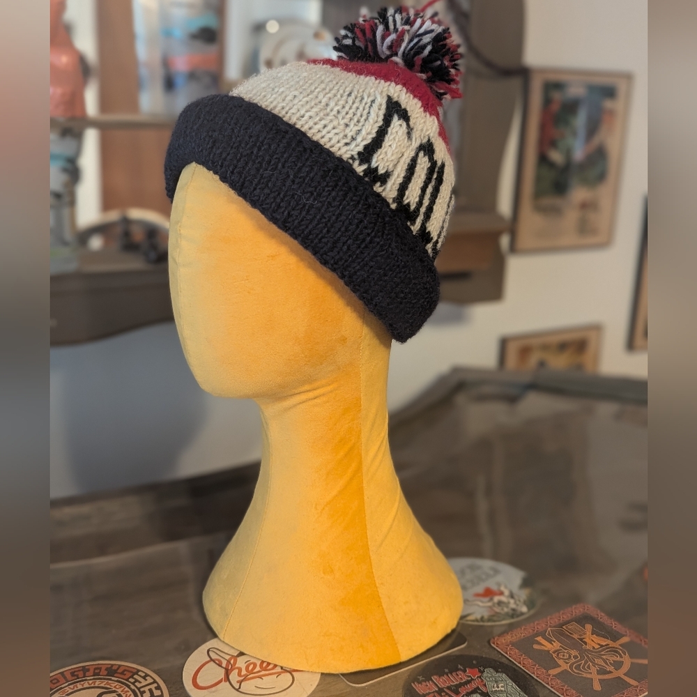 Vintage Colorado Pom-Pom Beanie